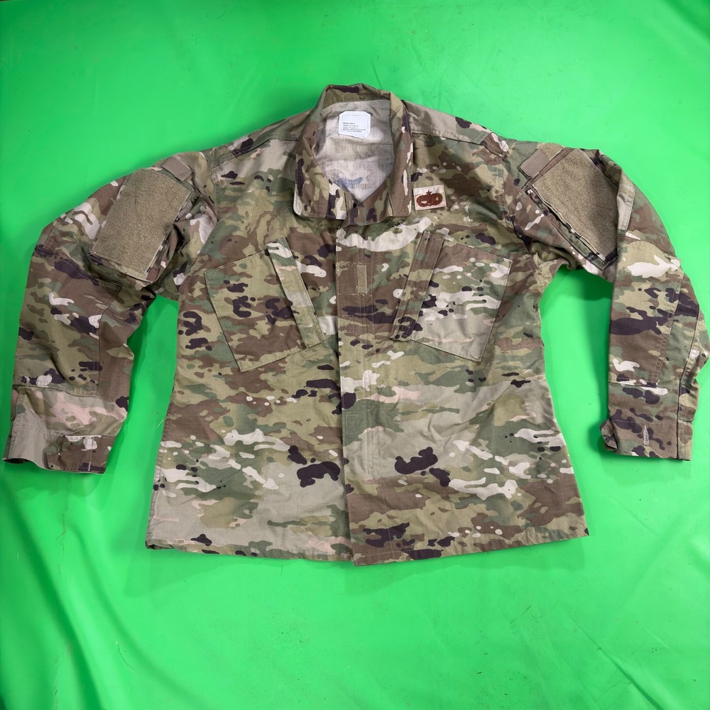 US Army OCP Scorpion ACU Combat Coat Size Medium-Short Camo Utility Field Jacket